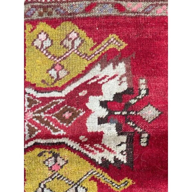 Mid-Century Turkish Yastik Rug from Bobyrugs, 1950s For Sale - Image 4 of 11