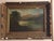 Beautiful antique oil painting of Adirondack, New York. Please note, the painting is dark due to its age, and the frame...