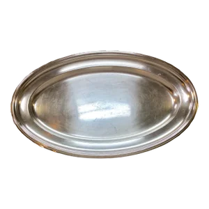 Early 20th Century French Hotel Silver Silverplate Serving Platter