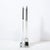 Mid-Century Modern Chrome & Frosted Lucite Fireplace Tool Set by Pace - 4 Pieces For Sale - Image 9 of 13