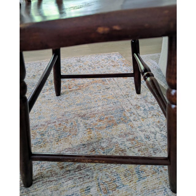 Vintage S. Bent & Brothers Maple Windsor Chairs Duxbury Colonial Style - A Pair For Sale - Image 12 of 12