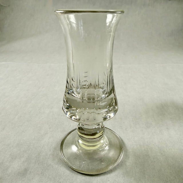 Late 19th C French Hand Blown Absinthe Glasses, Set/6 For Sale In Philadelphia - Image 6 of 12