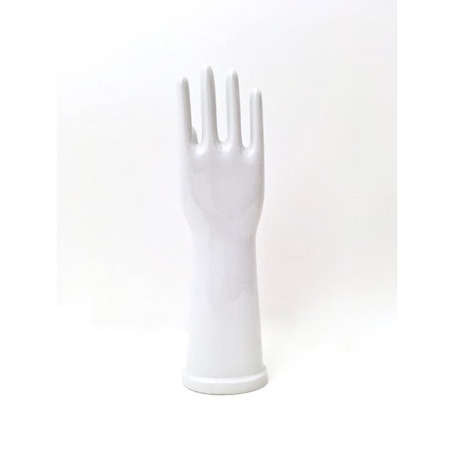 Rosenthal Vintage White Glazed Porcelain Glove Mold from Rosenthal, 1970s For Sale - Image 4 of 6