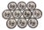 Royal Stafford Harvest Scene Dinnerware - Set of 10 Plates For Sale