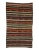 Textile Orange & Brown Vintage Kilim Rug For Sale - Image 7 of 7