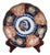 Japanese Imari Porcelain Plate with Flora and Fauna Decoration, Late 19th Century For Sale