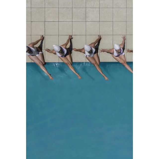 This beautiful photograph is part of the "Water Geomaids" series which consists of 13 different images. It comes signed...