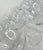 Glass Vintage Handcut Laurel Champagne Coupes- Set of Eight For Sale - Image 7 of 13