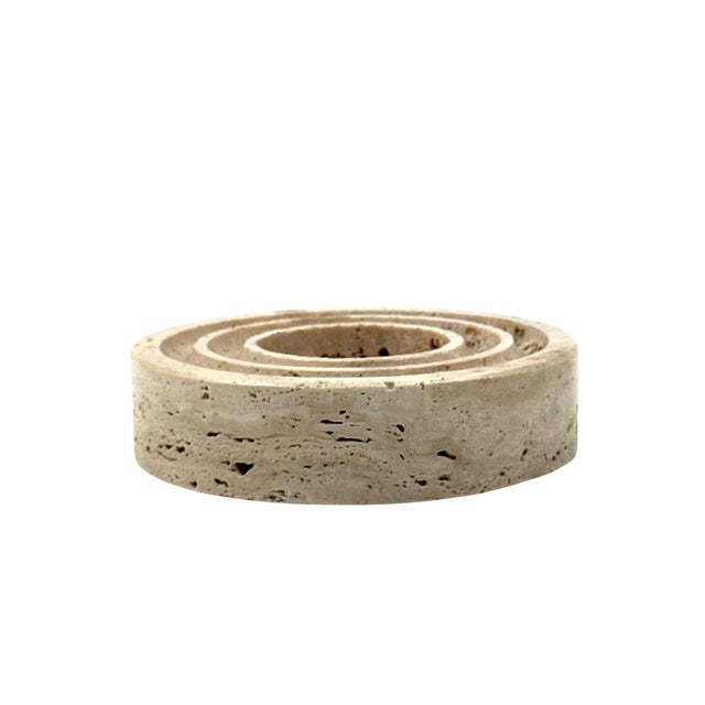 Travertine Catchall by Cerri Nestore, Italy, 1970s For Sale - Image 4 of 18
