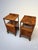 A stunning pair of original 1930s art deco bedside cabinets in beautifully figured burr walnut, crafted in belfast by...