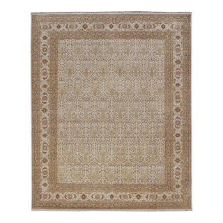 Extra Fine Hand-Knotted Paisley rug.8'x 9'10" For Sale
