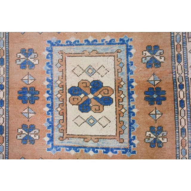 Turkish Vintage Turkish Anatolian Knotted Wool Rug, 3'4''x5'8'' For Sale - Image 3 of 5