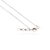 Toi Et Moi Pear Cut Blue Sapphire & Diamond Pendant Necklace in 14k White Gold For Sale - Image 10 of 15
