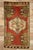Red Vintage Turkish Yastik Rug - 01'10 X 04'03 For Sale - Image 8 of 8