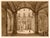 Friedrich Wilhelm Moritz, Courtyard of Palazzo Vecchio, Florence, 1800s, Watercolor For Sale - Image 3 of 7