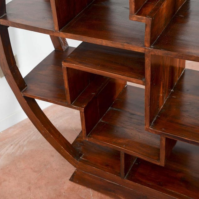 Vintage Oriental Style Bookcase For Sale - Image 6 of 18