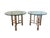 1970's Attributed McGuire Furniture Leather Wrapped Bamboo Accent Tables - A Pair For Sale - Image 9 of 12