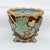 English Antique Majolica Faux Bois Ceramic Jardiniere, Japan For Sale - Image 3 of 11