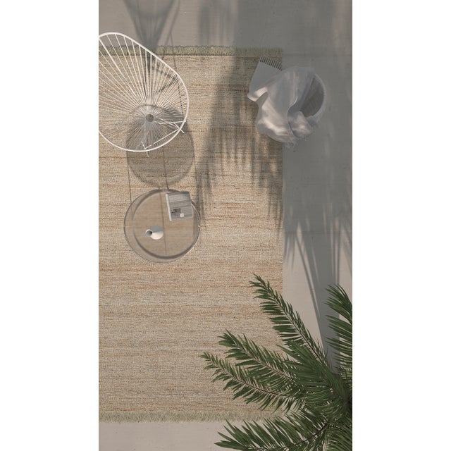 Sculpture Materials Momeni Cove Natural Hand Woven Area Rug 10' X 14' For Sale - Image 7 of 12