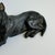 Art Deco Vintage Great Dane Statue Bronze Tone Metal Cast Iron Dog Figurine For Sale - Image 3 of 10