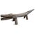 Wood Carved Crocodile Log Bench For Sale - Image 7 of 7