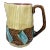 Majolica Pitcher Orchies Circa 1930 For Sale