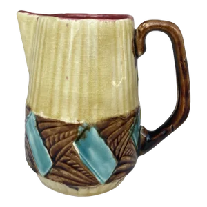 Majolica Pitcher Orchies Circa 1930