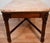 Brown 1940s English Chippendale Mahogany Marble Top Coffee Table Accent Table . For Sale - Image 8 of 14