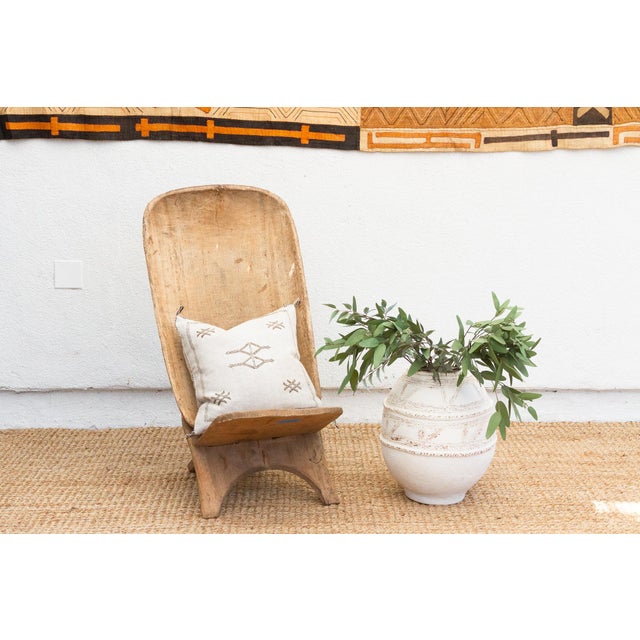 Brown Tribal Senufo Stargazer African Chair For Sale - Image 8 of 8