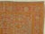 Antique Oushak Carpet, Handmade Turkish Oriental Rug, Saffron, Coral, Light Blue For Sale - Image 14 of 17