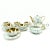 Art Deco Julita Coffee Set from Wawel Pottery, Poland, 1960s, Set of 15 For Sale - Image 10 of 12