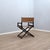 Vintage Bamboo and Leather Director's Chair from McGuire, 1950s For Sale - Image 4 of 15
