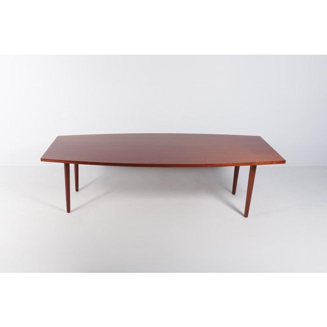 Danish Modern Teak Table by Johannes Andersen For Sale - Image 3 of 14