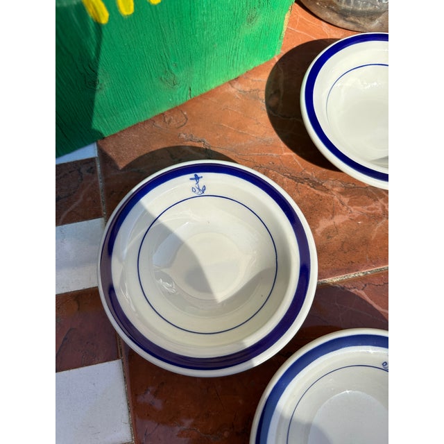 1970s Homer Laughlin China Nautical Collection of Ceramic Petite Dishes - Set of 4 For Sale - Image 4 of 8