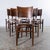 Vintage Deep Back Dining Chairs in Dark Walnut from Ton, 1970s, Set of 6 For Sale - Image 11 of 11
