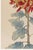 Asian Red Mum by Hasegawa, Vintage Japanese Botanical Art Print, 40" X 60" For Sale - Image 4 of 9
