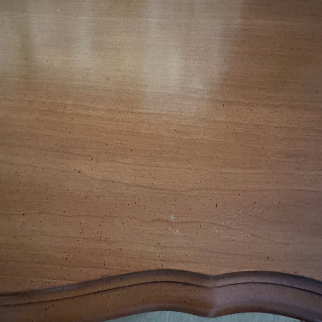 1960s Country French Cherry Nightstands – A Pair For Sale - Image 12 of 15