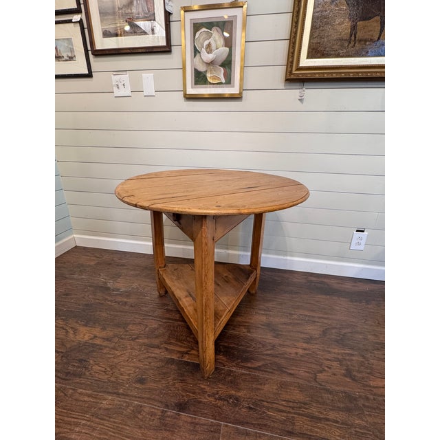 Early 19th Century 19th Century English Cricket Table For Sale - Image 5 of 11