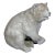 Vintage Porcelain Bear Statue, Germany, ca 1950s For Sale