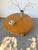 Vintage Round Tripod Coffee Table in Oak, 1950 For Sale - Image 8 of 18