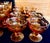 Amber 1960s Mid Century Modern Noritake Provincial Set of Amber Goblets - 24 Pieces For Sale - Image 8 of 9