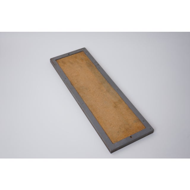 Black Mid-Century Modern Mosaic Birds Wall Plate by R. Zimmermann for Ritter, 1950s For Sale - Image 8 of 9