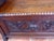 Victorian Carved Country Oak Settle with Lions and Mythical Creatures, 1840 For Sale - Image 4 of 18