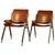 Brown Set of Four Giancarlo Piretti Conference Chairs For Sale - Image 8 of 8