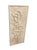 This exceptional vintage stone relief panel features a high-relief carving of elegant calla lilies gracefully cascading...