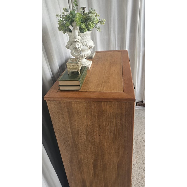 Vintage Tall Dresser, Drexel Precedent Collection by Edward Wormley, Mid Century Modern Chest of Drawers For Sale - Image 17 of 18