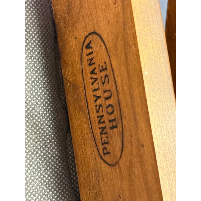 Late 20th Century Pennsylvania House Solid Cherry Dining Chairs - Set of 5 For Sale - Image 12 of 12