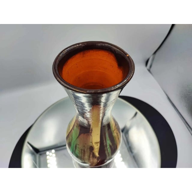 Mid-Century Modern Vintage Polish Vase by Łysa Góra, 1970s For Sale - Image 3 of 6