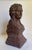 Neoclassical Style Cast Stone Female Bust With Weathered Terracotta Finish For Sale In Los Angeles - Image 6 of 11