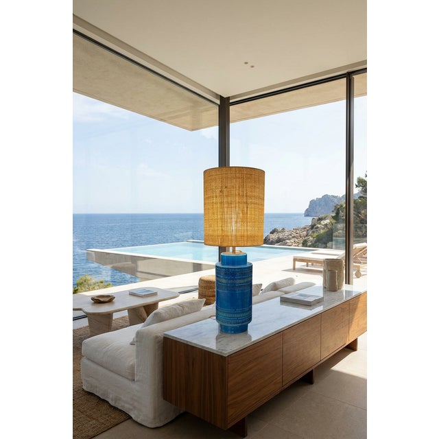 Table Lamp attributed to Bitossi, 1950s For Sale - Image 9 of 10